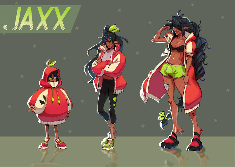 Jaxx Character Design